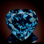 Blue Heart Diamond (NMNH G4873) by Chip Clark