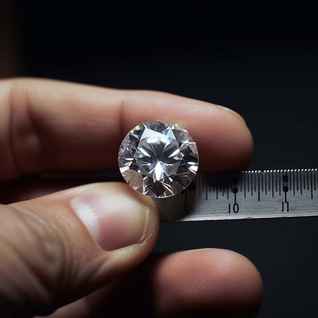 measure the size of diamonds ajediam